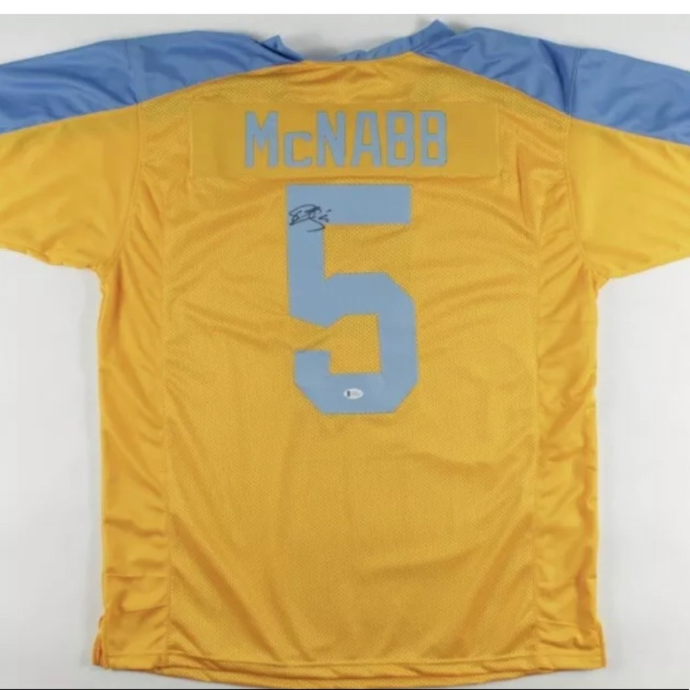 Donovan McNabb Signed Jersey (Beckett COA).